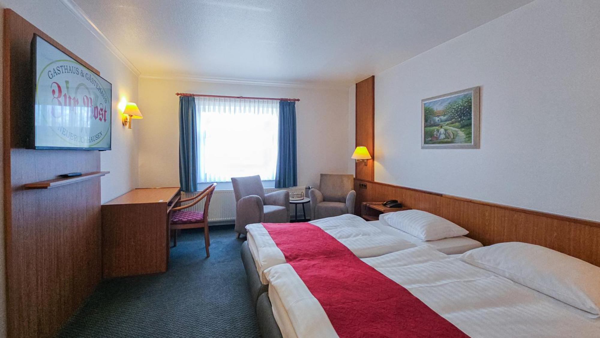 Hotel Zur Post Neubruchhausen Экстерьер фото